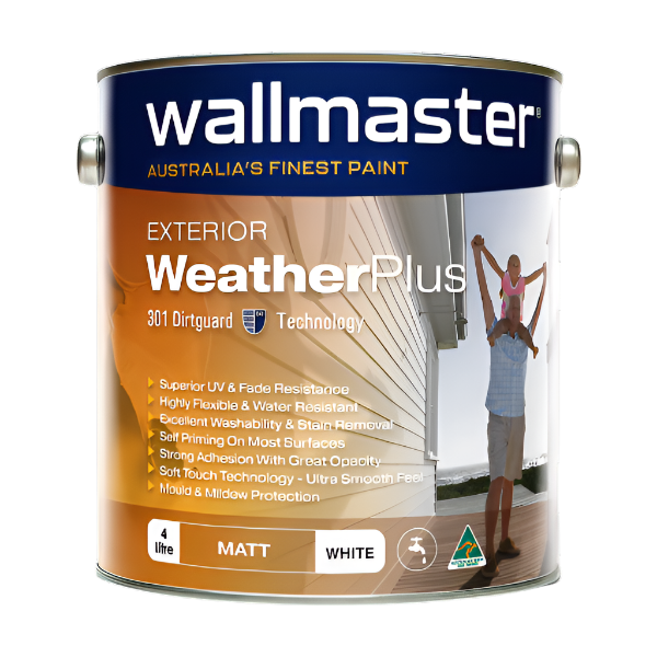 Paint by Wallmaster Paints-Weatherplus - Uv Tough Exteriors