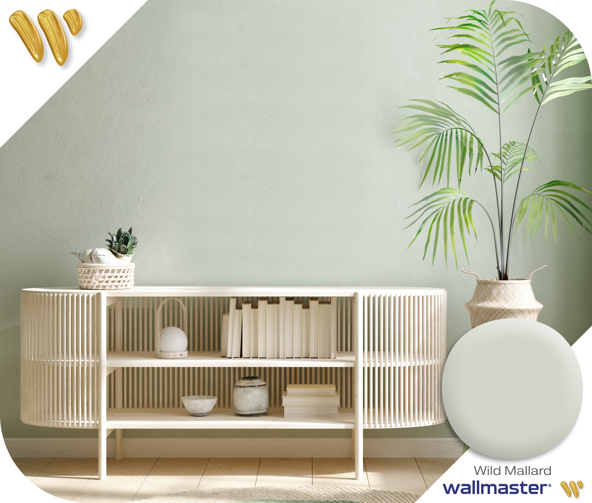 Light Millard Color The best Green Interior Colour trending now - Wild Mallard – Paint by ...