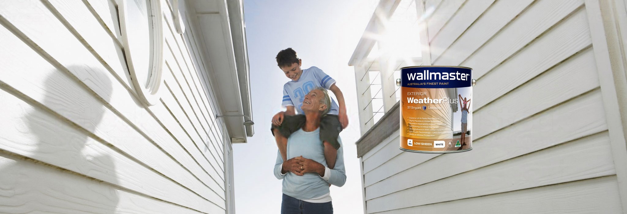 Weather Tough Exterior Paints.