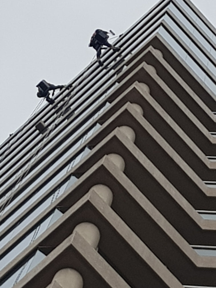 Masonry building repaint - St Kilda VIC – Paint by Wallmaster Paints
